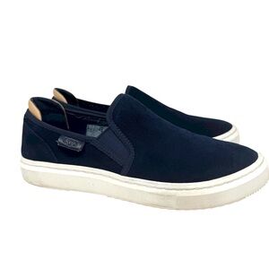 Ugg Alameda Slip On Womens 9.5 Navy Blue Walking Comfort Shoes Loafers 1134992